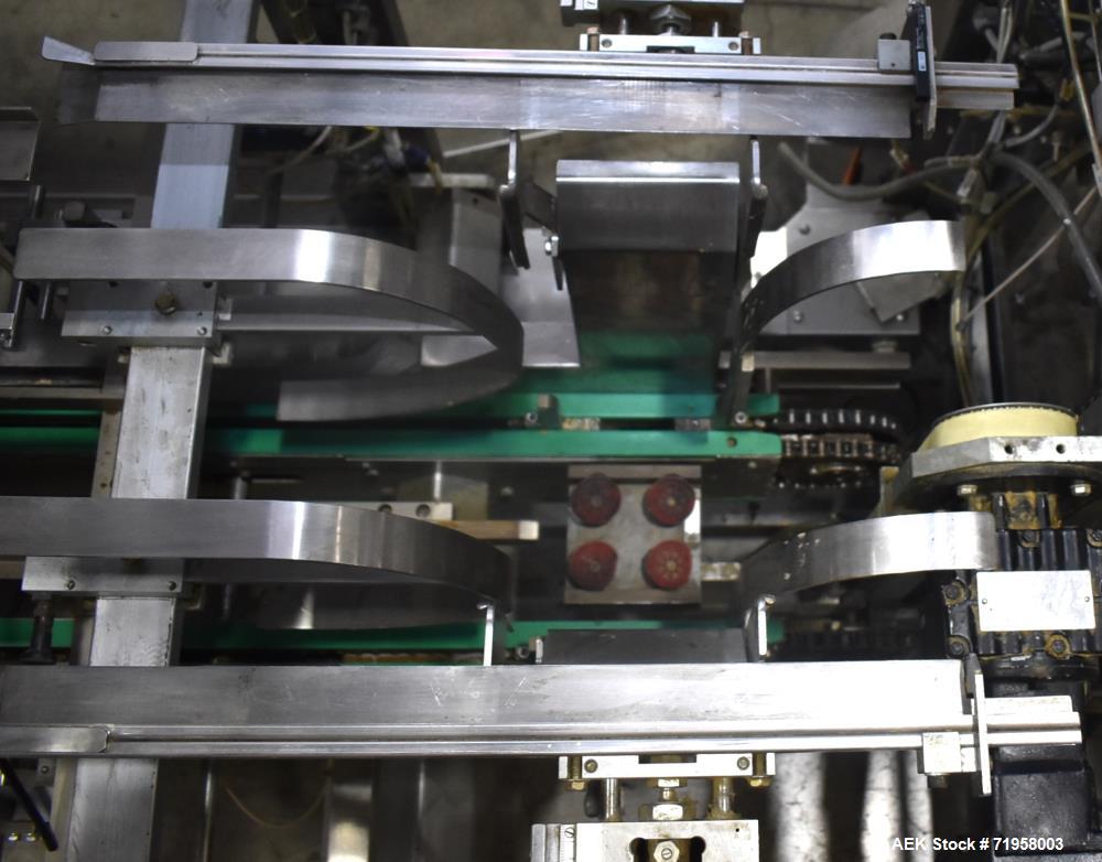 Used Bosch (Syntegon) Model Elematic 3000 Automatic Wraparound Case Packer.