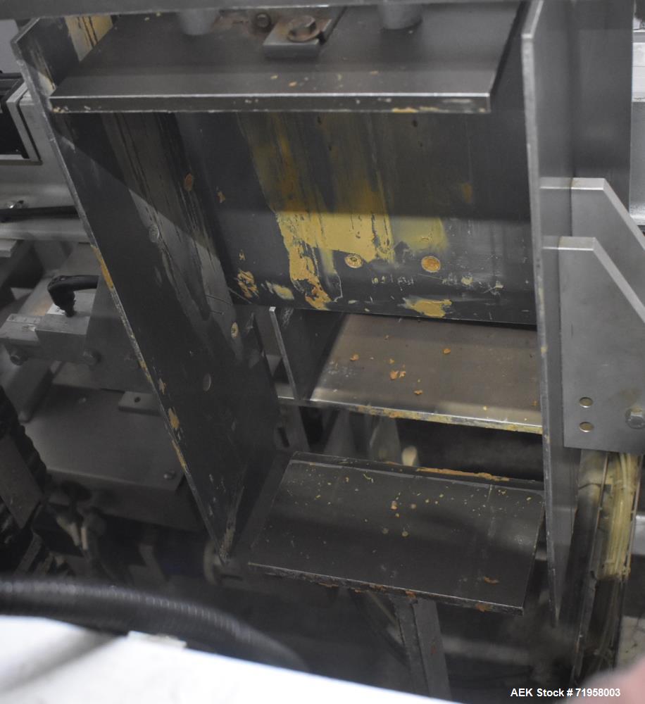 Used Bosch (Syntegon) Model Elematic 3000 Automatic Wraparound Case Packer.