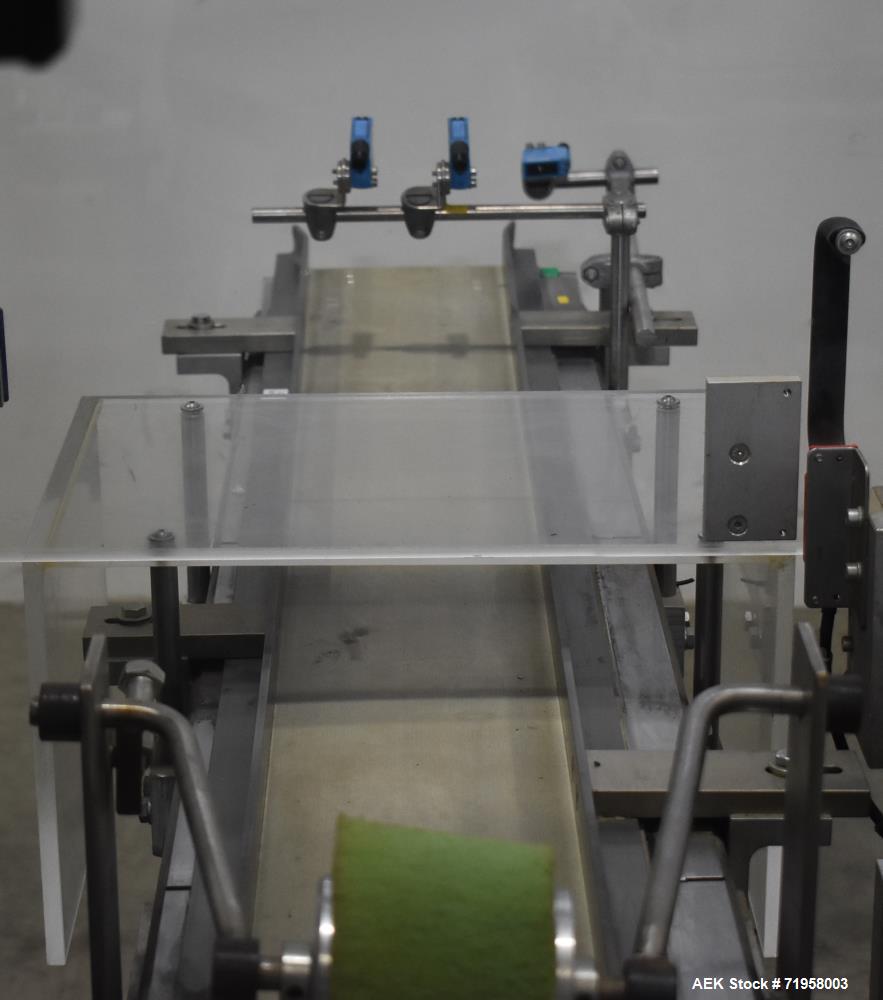 Used Bosch (Syntegon) Model Elematic 3000 Automatic Wraparound Case Packer.