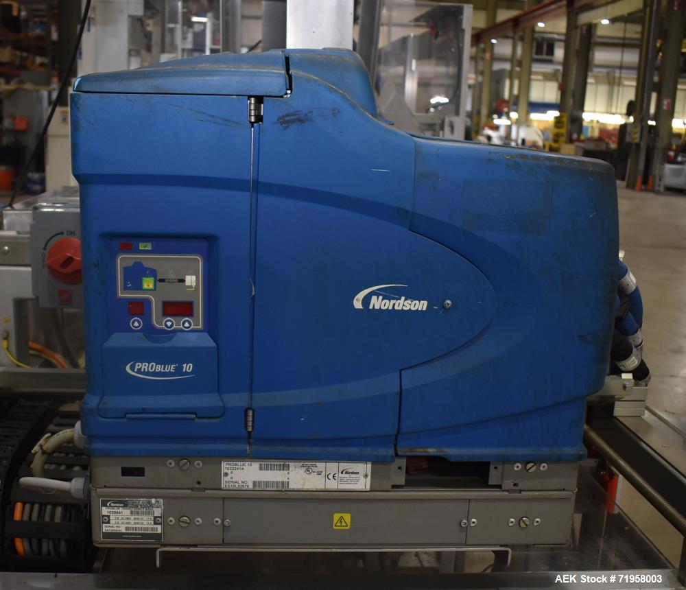 Used- Bosch (Syntegon) Model Elematic 3000 Automatic Wraparound Case Packer.