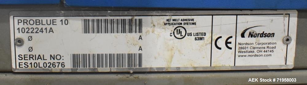 Used Bosch (Syntegon) Model Elematic 3000 Automatic Wraparound Case Packer.