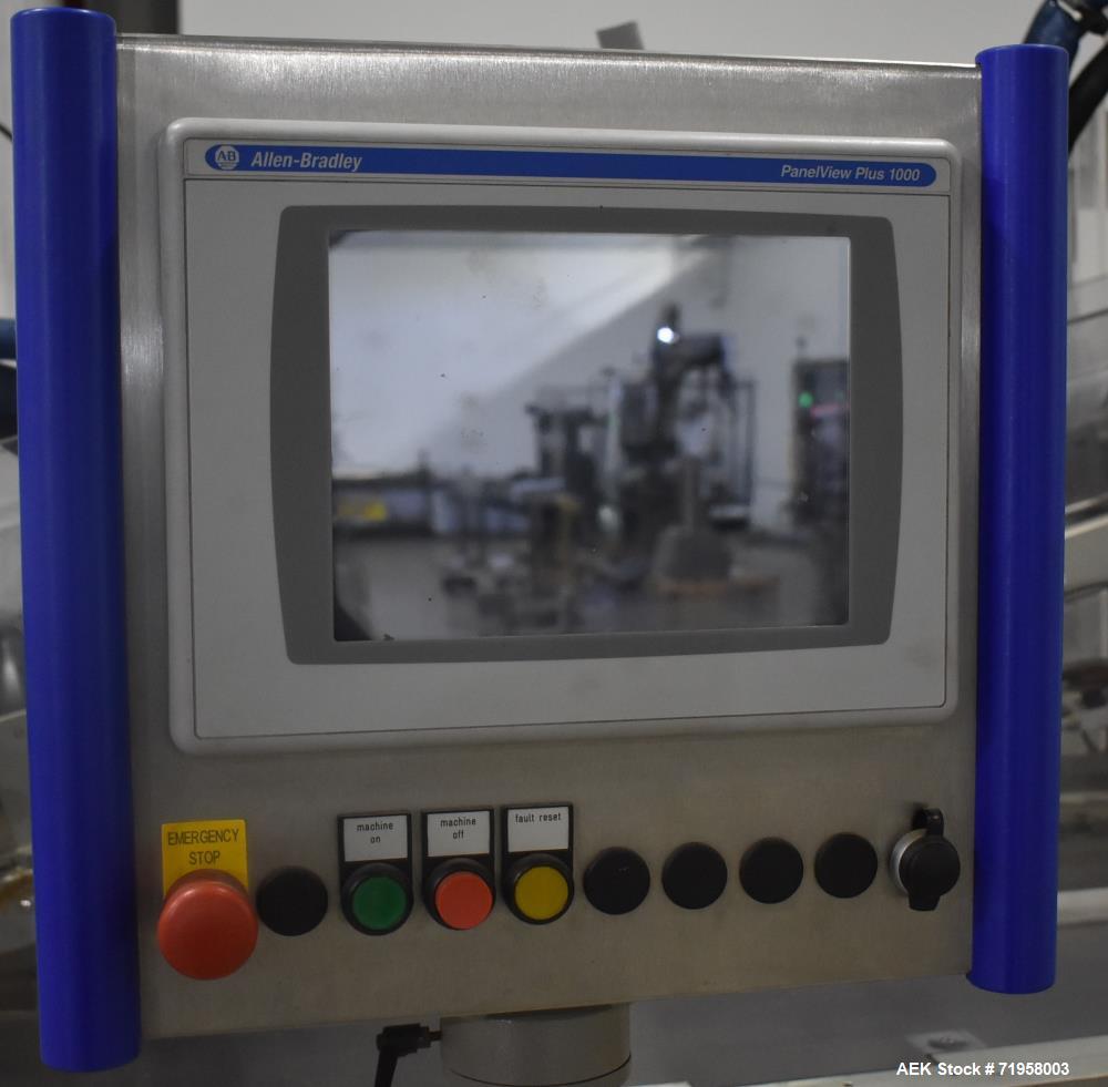 Used Bosch (Syntegon) Model Elematic 3000 Automatic Wraparound Case Packer.