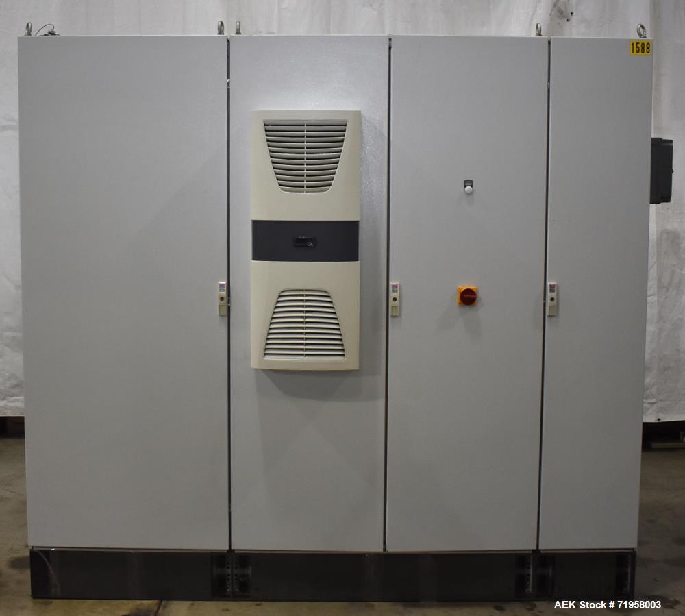 Used Bosch (Syntegon) Model Elematic 3000 Automatic Wraparound Case Packer.