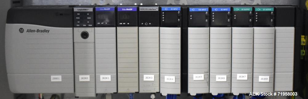 Used Bosch (Syntegon) Model Elematic 3000 Automatic Wraparound Case Packer.