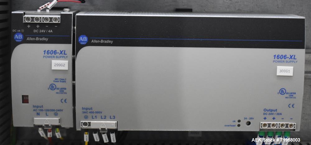 Used Bosch (Syntegon) Model Elematic 3000 Automatic Wraparound Case Packer.