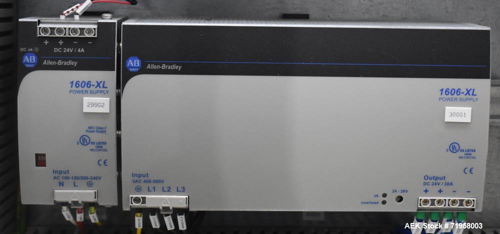 Used- Bosch (Syntegon) Model Elematic 3000 Automatic Wraparound Case Packer.