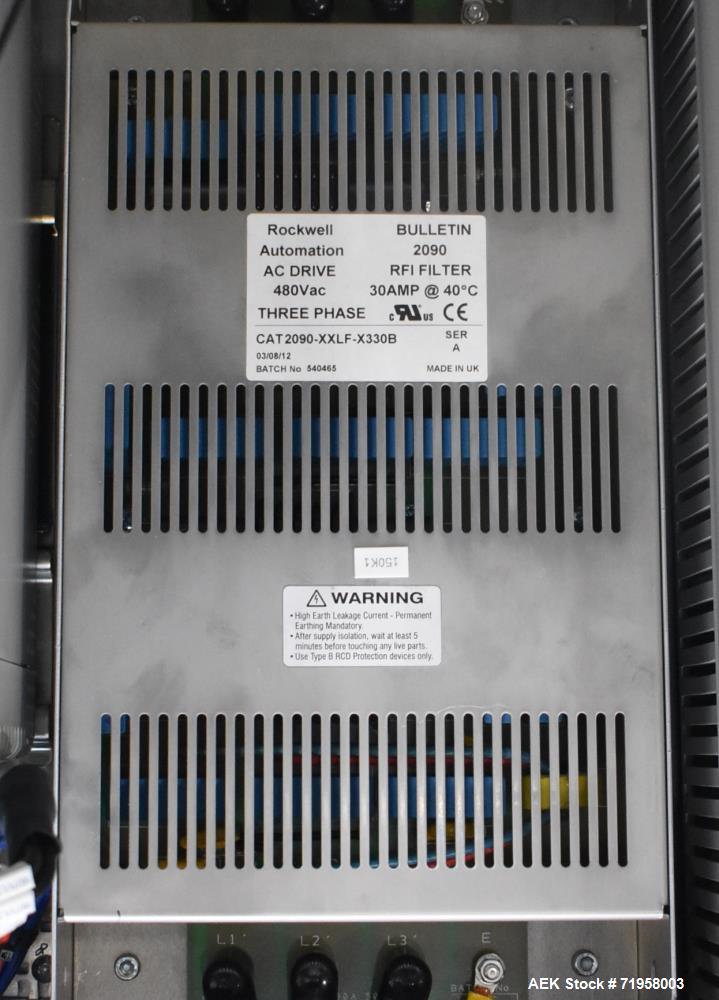 Used Bosch (Syntegon) Model Elematic 3000 Automatic Wraparound Case Packer.