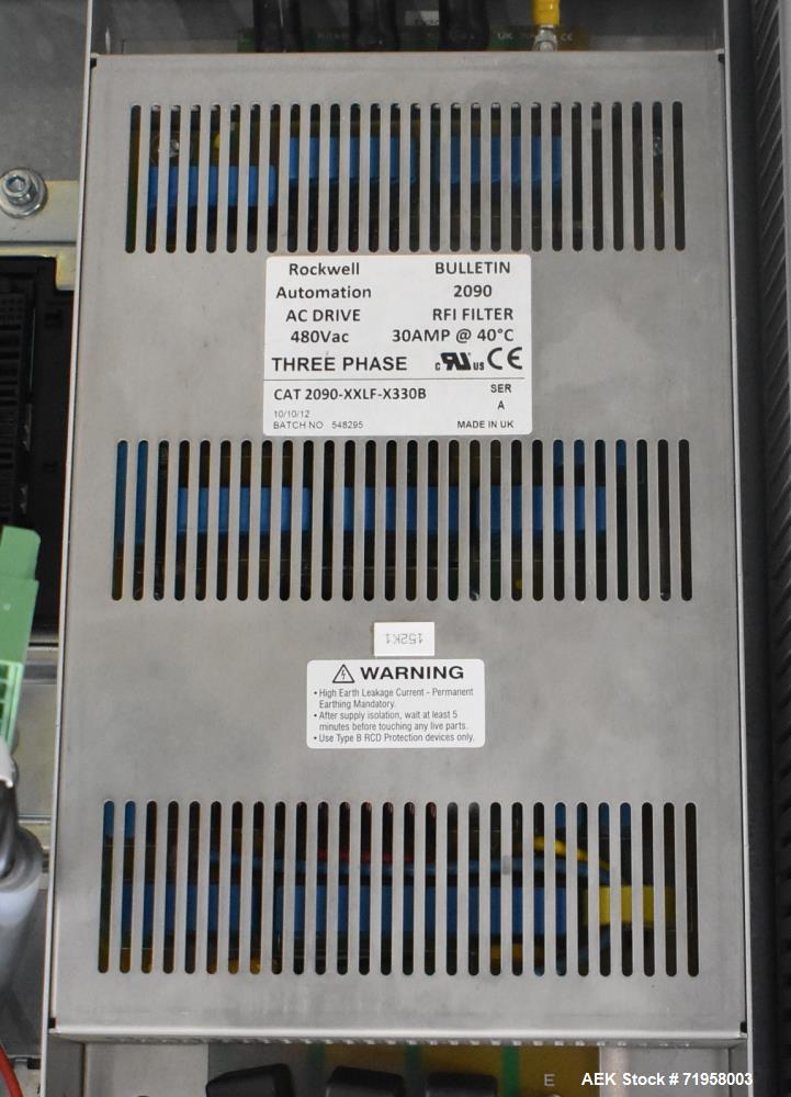 Used Bosch (Syntegon) Model Elematic 3000 Automatic Wraparound Case Packer.