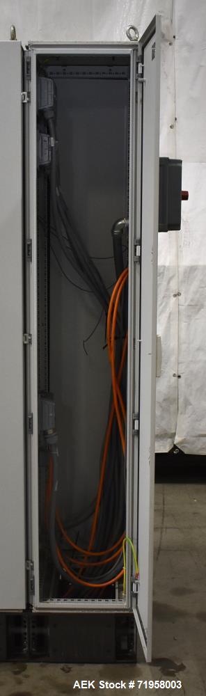 Used Bosch (Syntegon) Model Elematic 3000 Automatic Wraparound Case Packer.