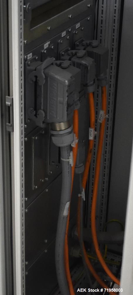 Used Bosch (Syntegon) Model Elematic 3000 Automatic Wraparound Case Packer.