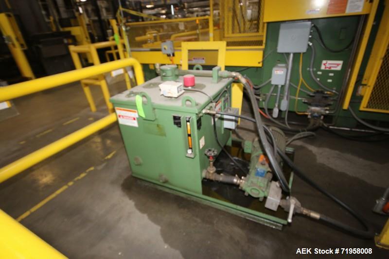 Used Douglas Case Packer, M/N TF/L-18, S/N M-3411, withDouble Door Control Panel, Includes Allen-Bradley 10-Slot PLC & Other Control Components, 480 Volts, 3 Phase (NOTE:  Missing (1) Slot in PLC) (L...