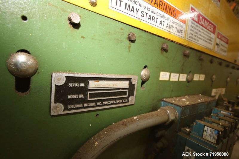 Used Douglas Case Packer, M/N TF/L-18, S/N M-3411, withDouble Door Control Panel, Includes Allen-Bradley 10-Slot PLC & Other Control Components, 480 Volts, 3 Phase (NOTE:  Missing (1) Slot in PLC) (L...