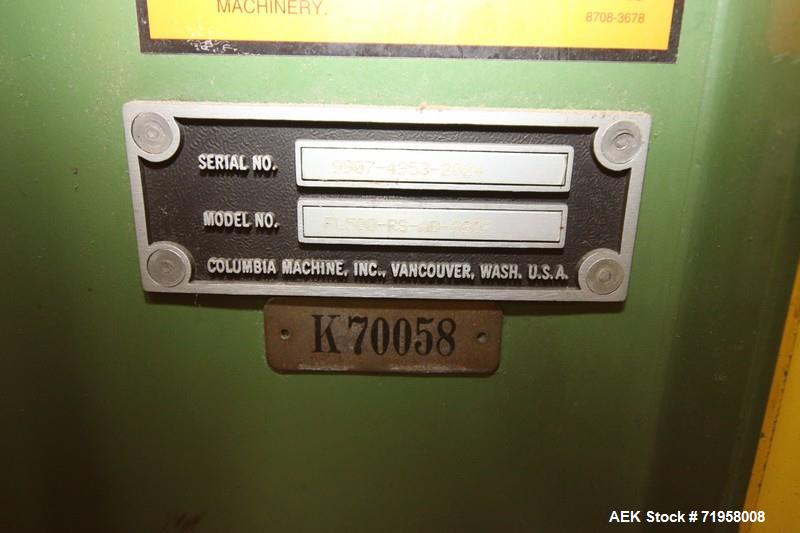 Used Douglas Case Packer, M/N TF/L-18, S/N M-3411, withDouble Door Control Panel, Includes Allen-Bradley 10-Slot PLC & Other Control Components, 480 Volts, 3 Phase (NOTE:  Missing (1) Slot in PLC) (L...