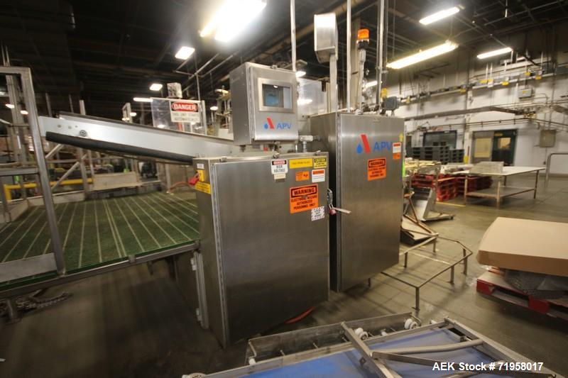 UsedAPV/Douglas S/S Case Packer, with S/S Contro