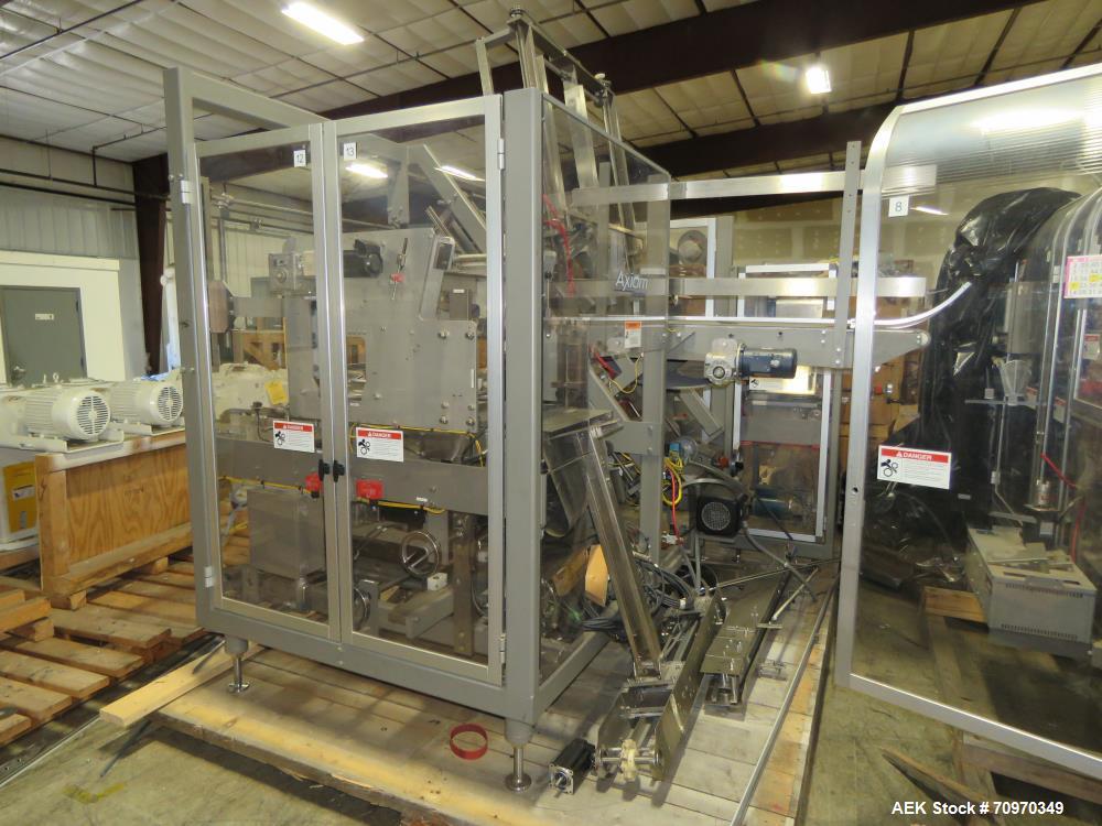 Used Douglas Machine Axiom Wraparound Case/Tray Packer