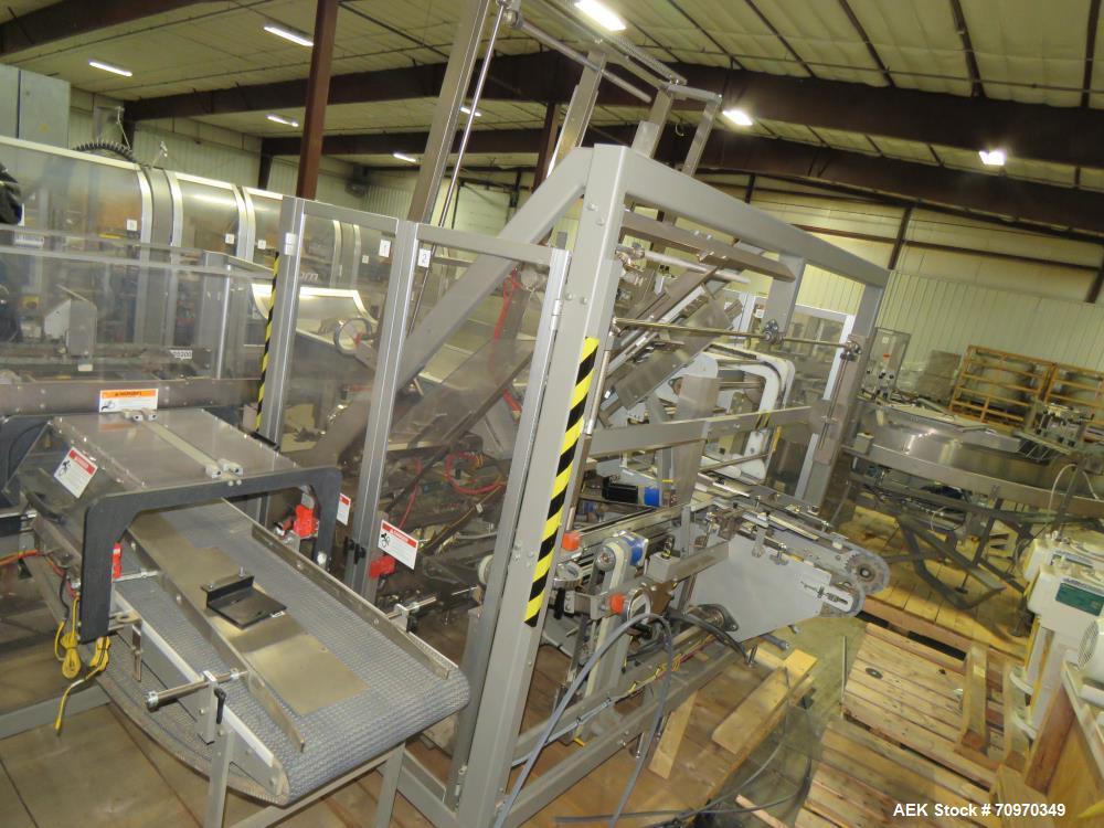 Used Douglas Machine Axiom Wraparound Case/Tray Packer