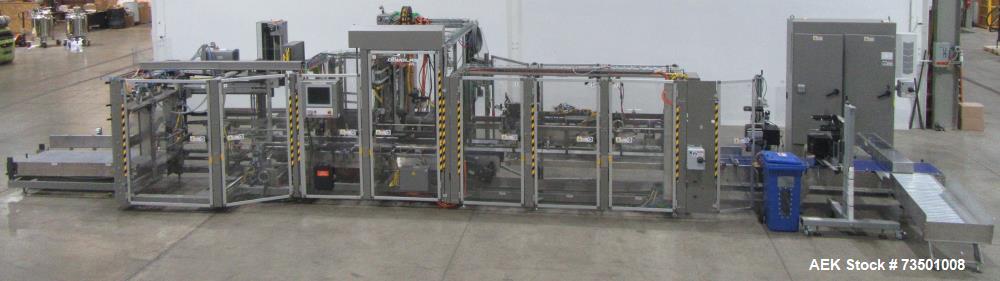 Unused Douglas Trivex RLi Top Load Case Erector/Packer/Sealer – 60 CPM, RFID Tracking, Nita Labeler