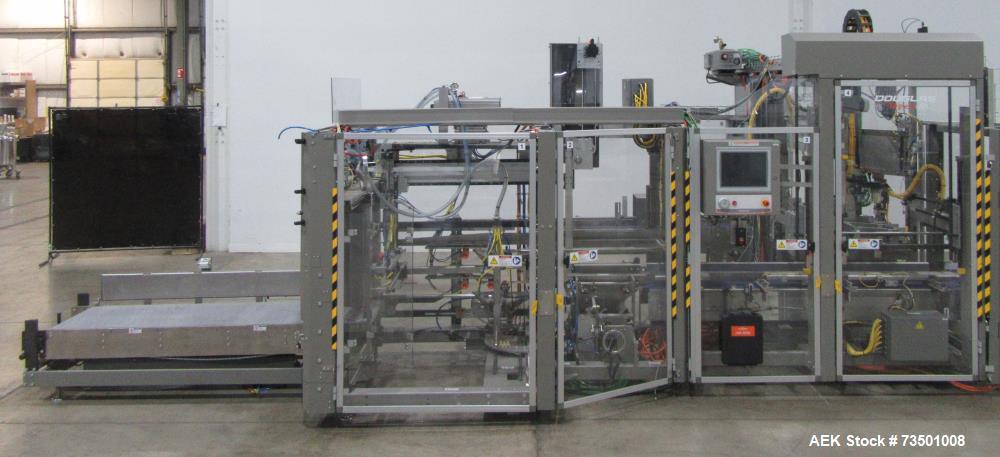 Unused Douglas Trivex RLi Top Load Case Erector/Packer/Sealer – 60 CPM, RFID Tracking, Nita Labeler