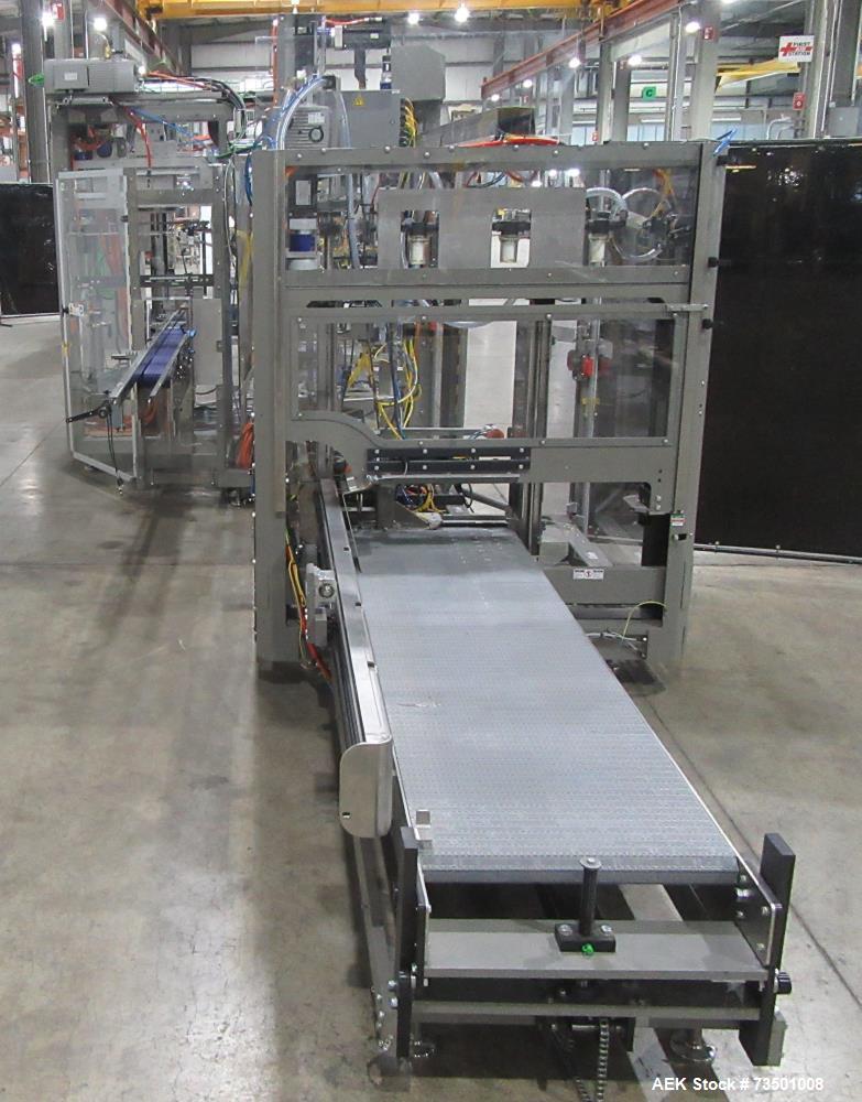 Unused Douglas Trivex RLi Top Load Case Erector/Packer/Sealer – 60 CPM, RFID Tracking, Nita Labeler