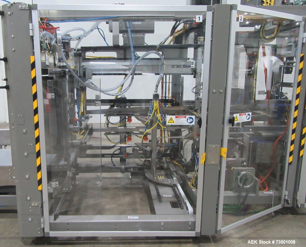 Unused Douglas Trivex RLi Top Load Case Erector/Packer/Sealer – 60 CPM, RFID Tracking, Nita Labeler