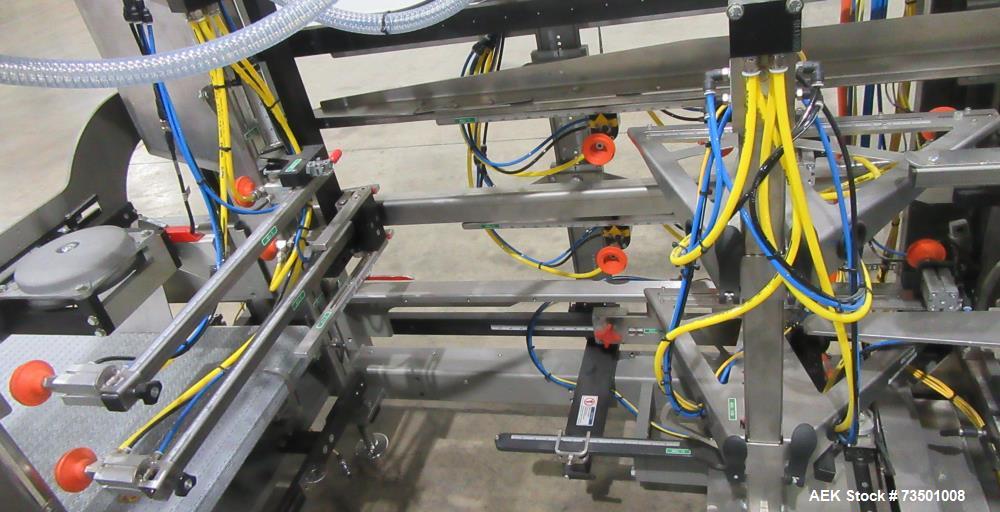 Unused Douglas Trivex RLi Top Load Case Erector/Packer/Sealer – 60 CPM, RFID Tracking, Nita Labeler