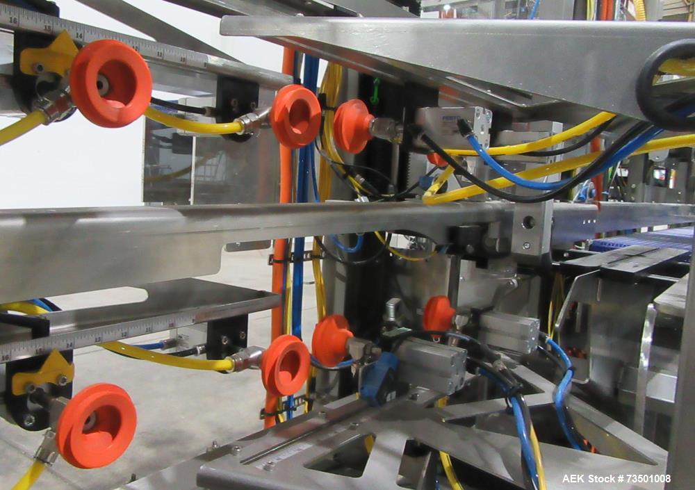 Unused Douglas Trivex RLi Top Load Case Erector/Packer/Sealer – 60 CPM, RFID Tracking, Nita Labeler