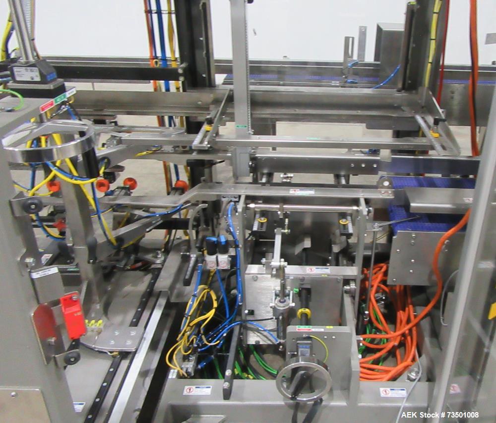 Unused Douglas Trivex RLi Top Load Case Erector/Packer/Sealer – 60 CPM, RFID Tracking, Nita Labeler