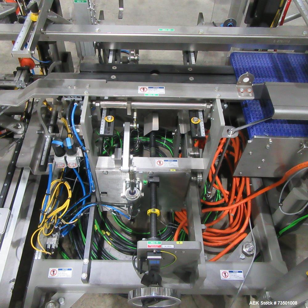 Unused Douglas Trivex RLi Top Load Case Erector/Packer/Sealer – 60 CPM, RFID Tracking, Nita Labeler