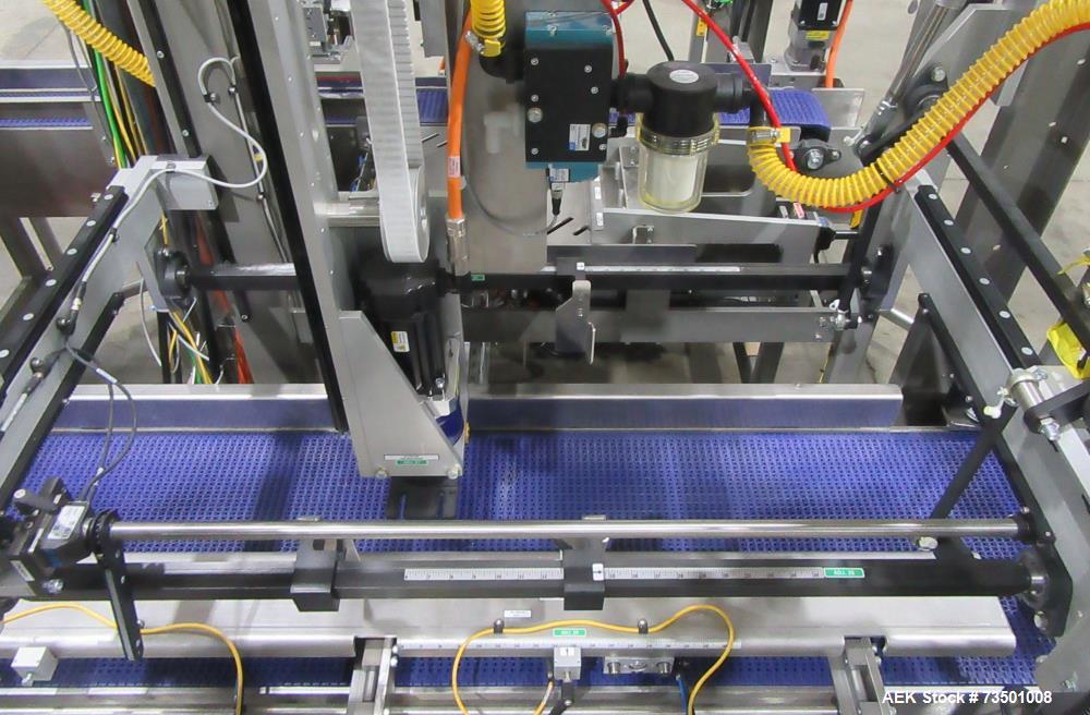 Unused Douglas Trivex RLi Top Load Case Erector/Packer/Sealer – 60 CPM, RFID Tracking, Nita Labeler