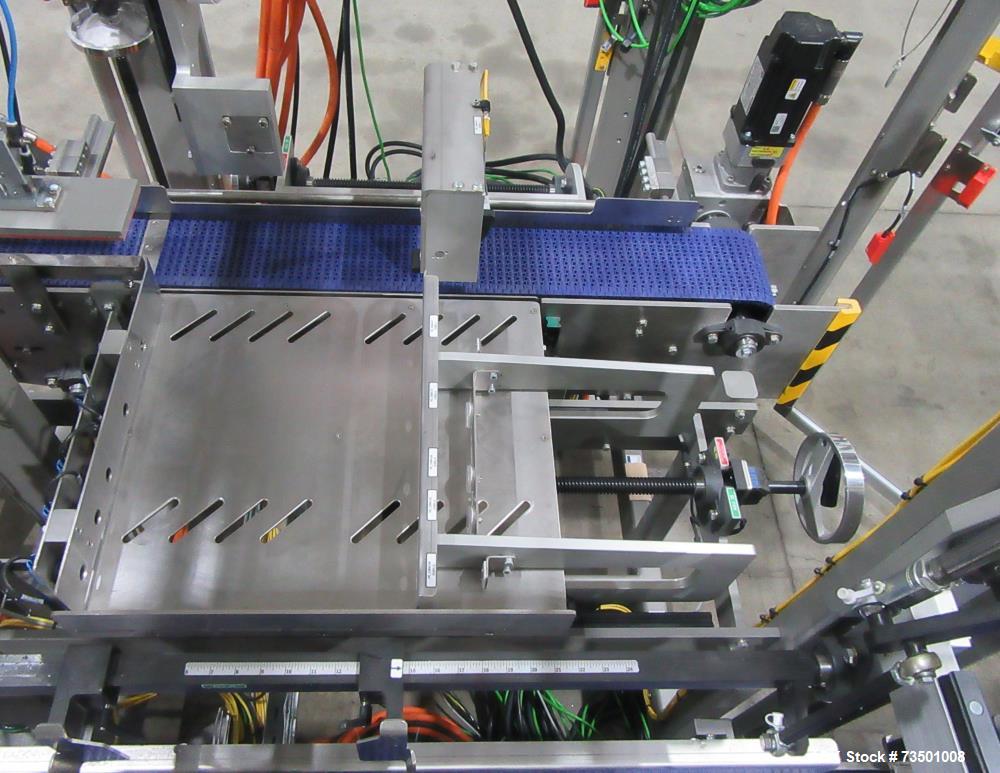 Unused Douglas Trivex RLi Top Load Case Erector/Packer/Sealer – 60 CPM, RFID Tracking, Nita Labeler