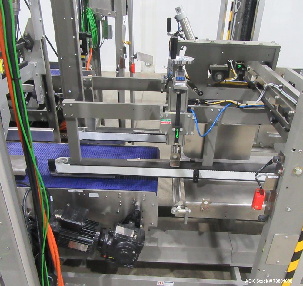 Unused Douglas Trivex RLi Top Load Case Erector/Packer/Sealer – 60 CPM, RFID Tracking, Nita Labeler