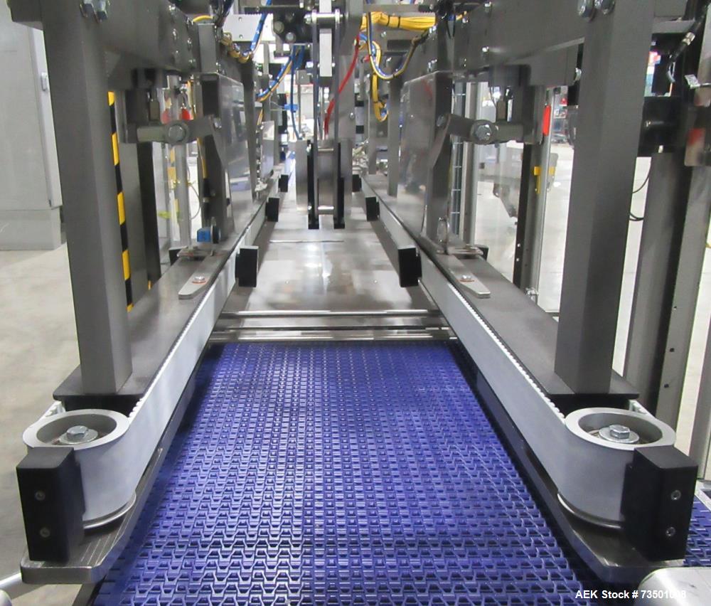 Unused Douglas Trivex RLi Top Load Case Erector/Packer/Sealer – 60 CPM, RFID Tracking, Nita Labeler