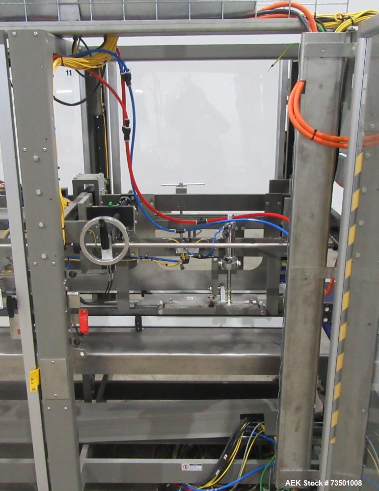 Unused Douglas Trivex RLi Top Load Case Erector/Packer/Sealer – 60 CPM, RFID Tracking, Nita Labeler