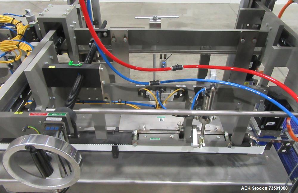 Unused Douglas Trivex RLi Top Load Case Erector/Packer/Sealer – 60 CPM, RFID Tracking, Nita Labeler