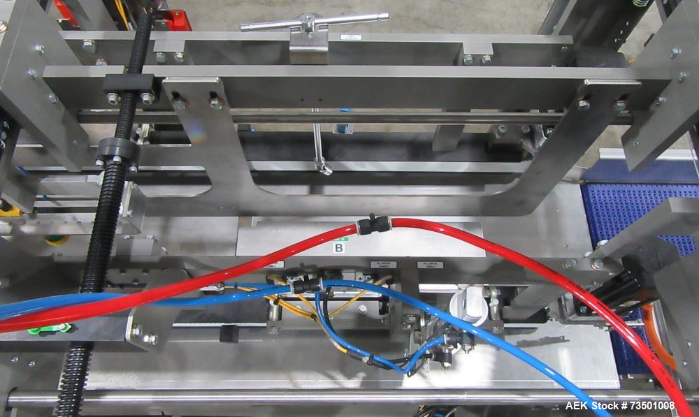 Unused Douglas Trivex RLi Top Load Case Erector/Packer/Sealer – 60 CPM, RFID Tracking, Nita Labeler