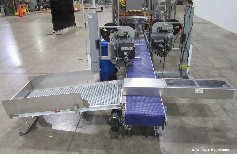 Unused Douglas Trivex RLi Top Load Case Erector/Packer/Sealer – 60 CPM, RFID Tracking, Nita Labeler