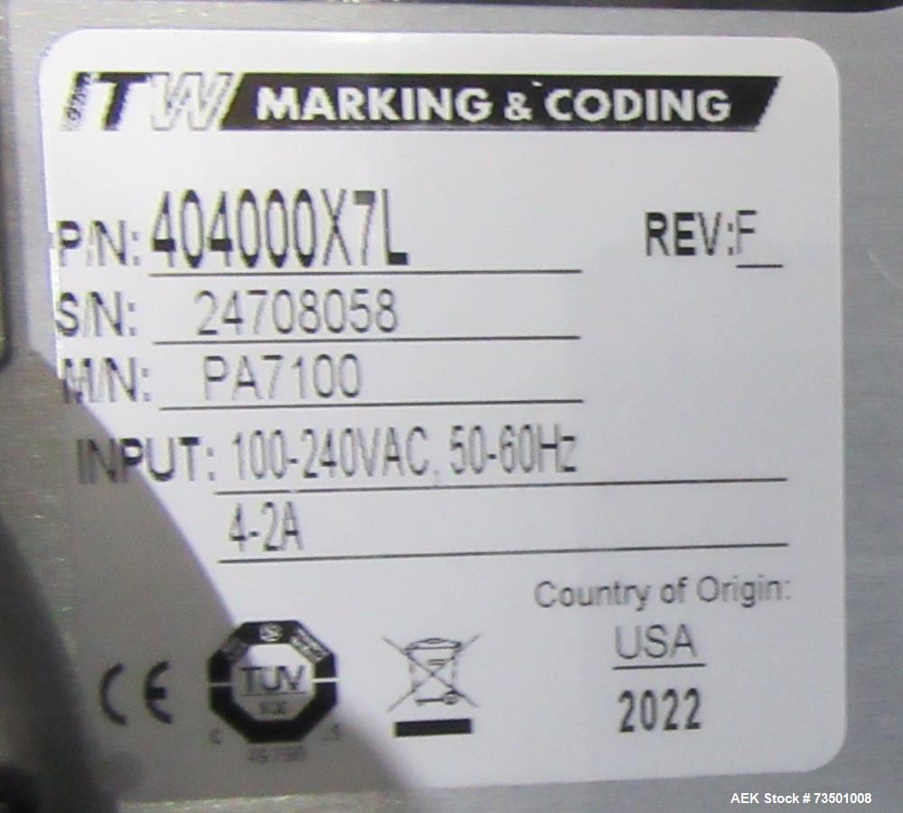 Unused Douglas Trivex RLi Top Load Case Erector/Packer/Sealer – 60 CPM, RFID Tracking, Nita Labeler