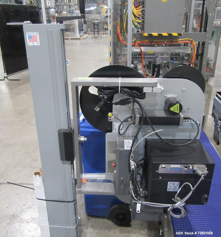 Unused Douglas Trivex RLi Top Load Case Erector/Packer/Sealer – 60 CPM, RFID Tracking, Nita Labeler