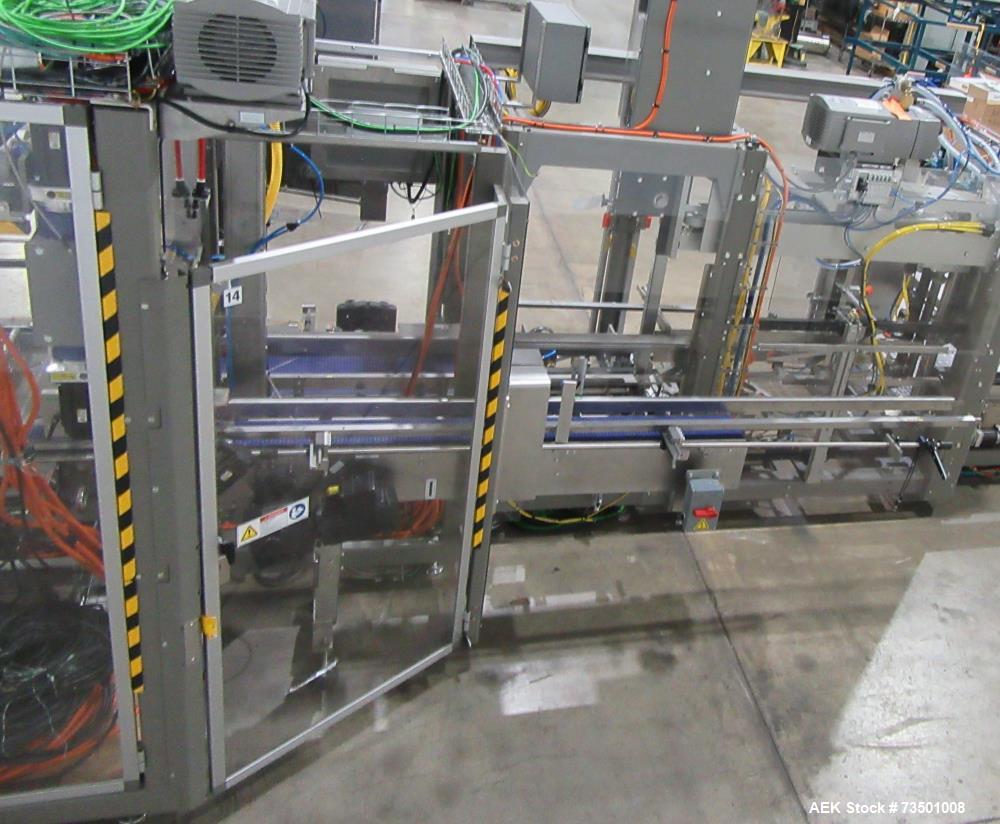 Unused Douglas Trivex RLi Top Load Case Erector/Packer/Sealer – 60 CPM, RFID Tracking, Nita Labeler