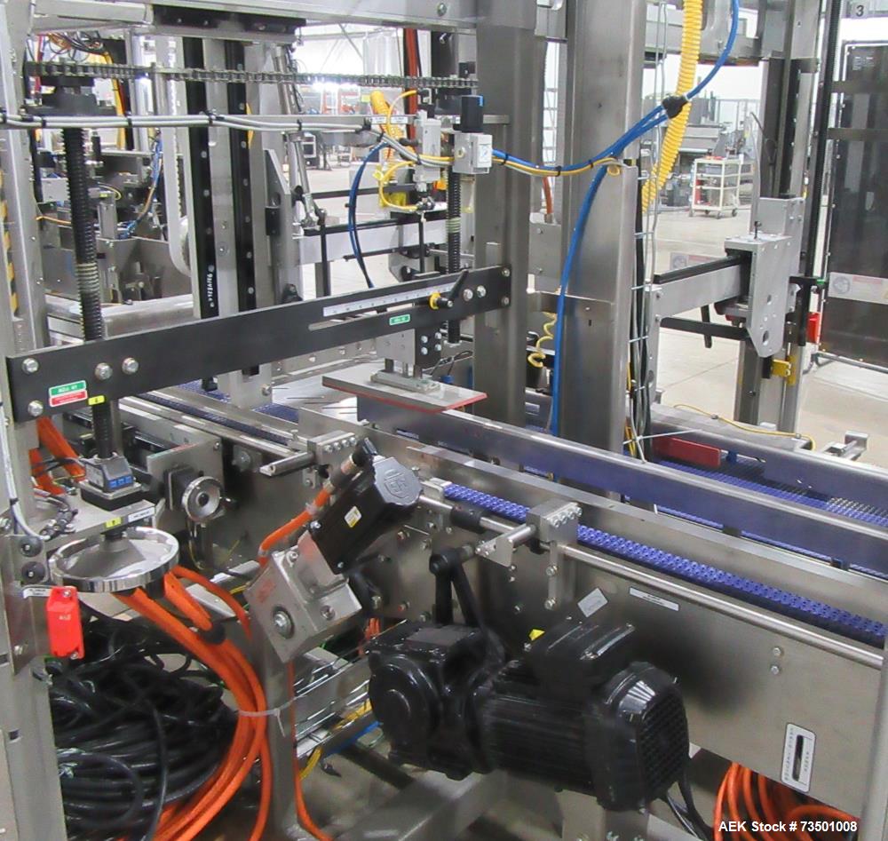 Unused Douglas Trivex RLi Top Load Case Erector/Packer/Sealer – 60 CPM, RFID Tracking, Nita Labeler