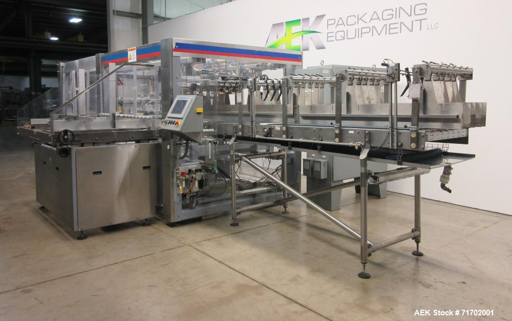Used KHS Kisters Innopack Model WP-30 (L.H.)  Wraparound Tray/Case Packer