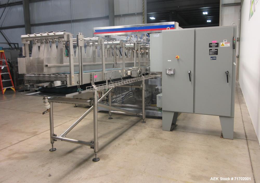 Used KHS Kisters Innopack Model WP-30 (L.H.)  Wraparound Tray/Case Packer