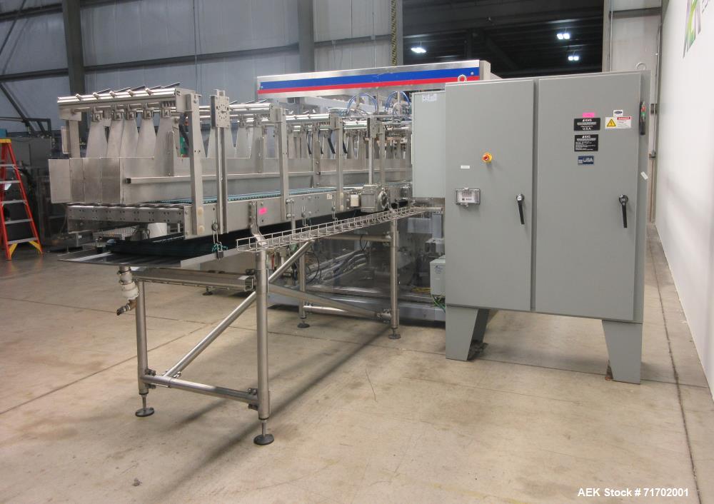 Used- KHS Kisters Innopack Model WP-30 (L.H.)  Wraparound Tray/Case Packer