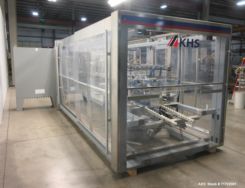 Used KHS Kisters Innopack Model WP-30 (L.H.)  Wraparound Tray/Case Packer