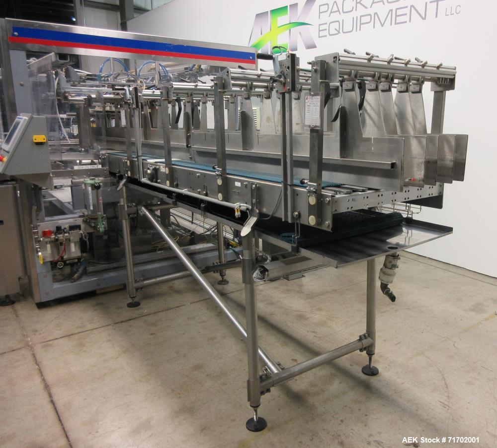 Used KHS Kisters Innopack Model WP-30 (L.H.)  Wraparound Tray/Case Packer