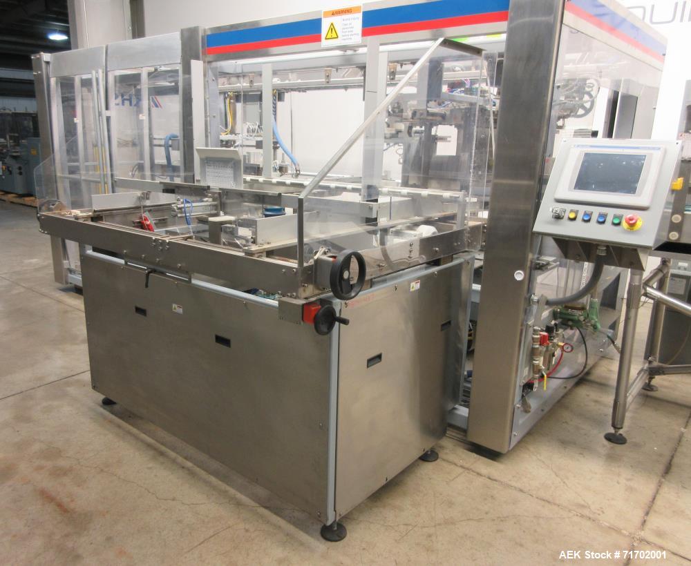 Used KHS Kisters Innopack Model WP-30 (L.H.)  Wraparound Tray/Case Packer