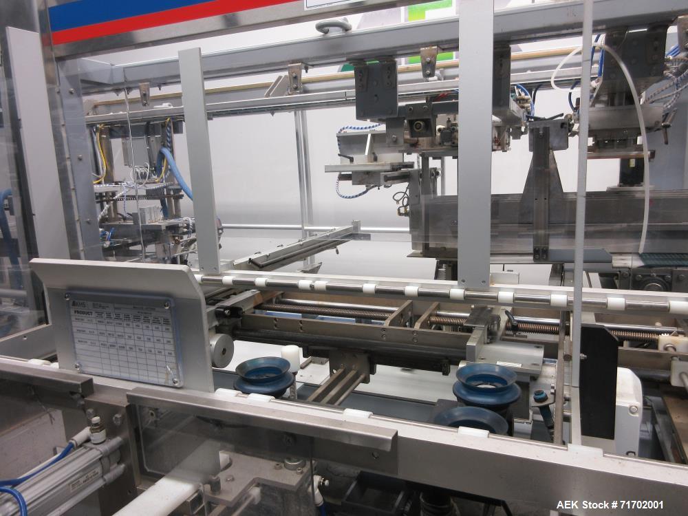 Used KHS Kisters Innopack Model WP-30 (L.H.)  Wraparound Tray/Case Packer