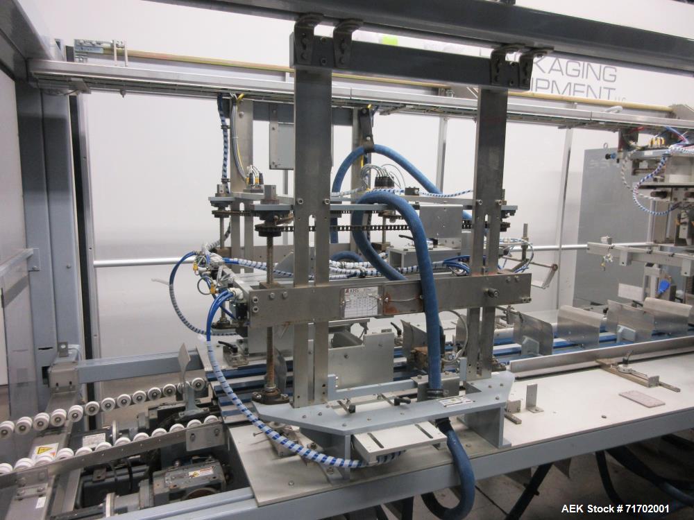 Used KHS Kisters Innopack Model WP-30 (L.H.)  Wraparound Tray/Case Packer