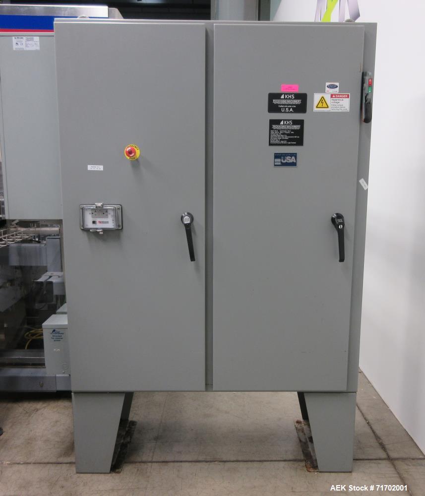 Used KHS Kisters Innopack Model WP-30 (L.H.)  Wraparound Tray/Case Packer