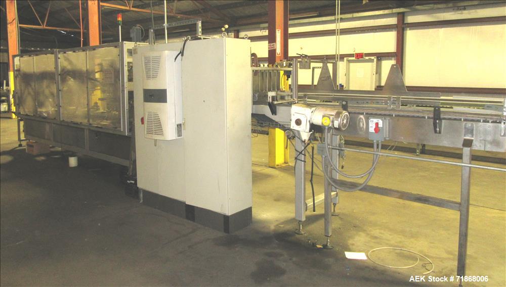Used Meypack Model VP451 Wraparound Tray/Case Packer.